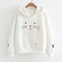 Hoodies Sweatshirt Women Top Cat Printing Shirt Loose Oversize Sweatshirt